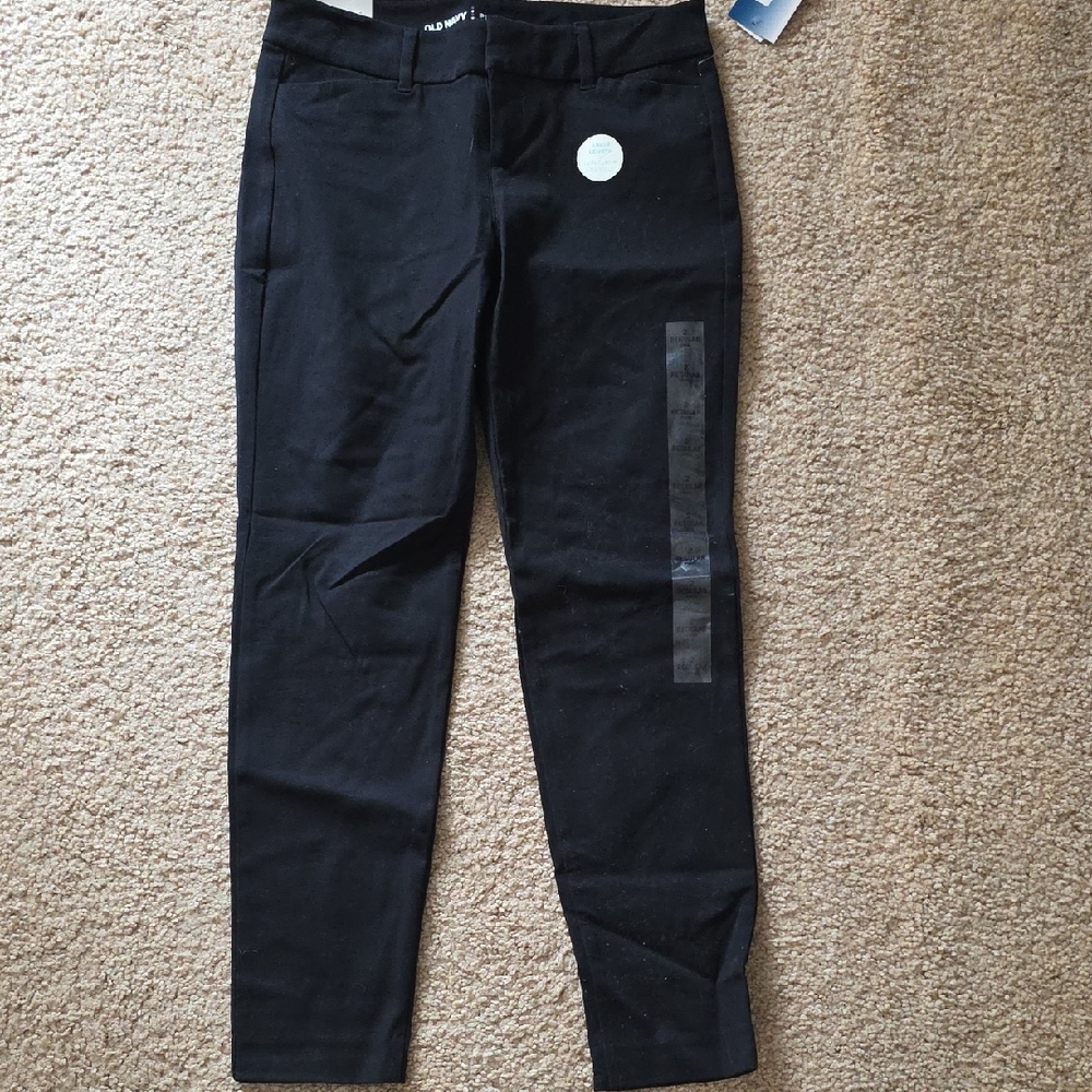 Old Navy Women's Black Straight Leg Pants